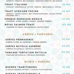 Menu Mozaikart Coffee N’Brunch Marrakech March 2024 362316-398900